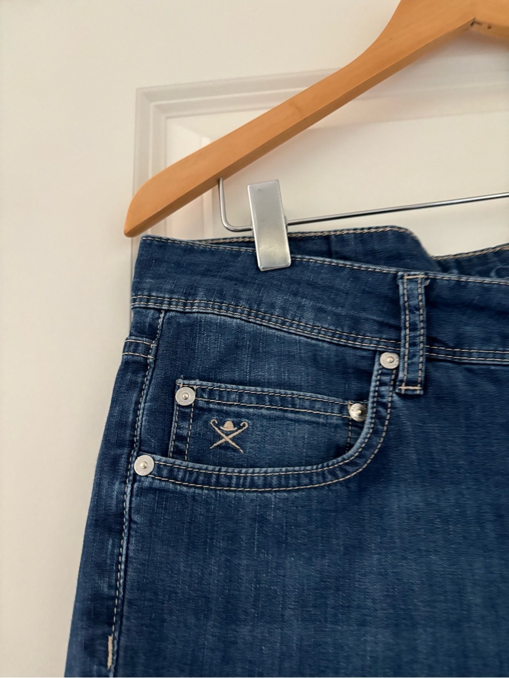 Hackett Slim Fit Vintage Wash Jeans 32R - Picture 4 of 8